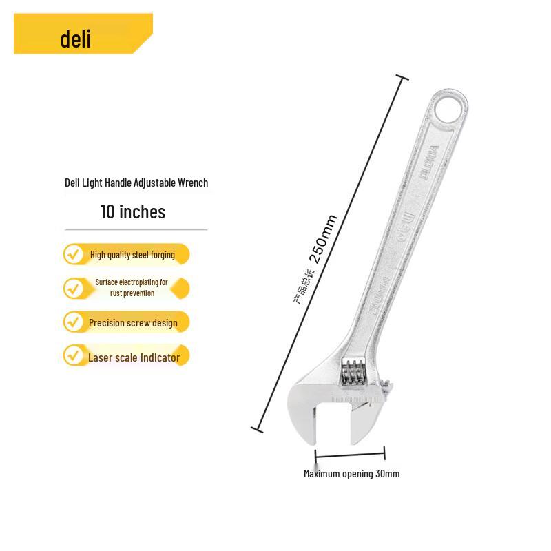 Deli Adjustable Wrench