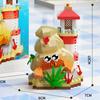 Funny Joy Insect Animals Figures Set Mini Building Blocks Toy Assembly 3D Constructor Micro Bricks For Kids Boys Present Plaything