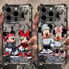 Cool Minnies M-Mickey Plating Phone Case For Xiaomi Redmi 15 A3 15C 14C 13C K50 A1 Note 15 14 13 12 Pro Plus 4G 5G Anti Airbag