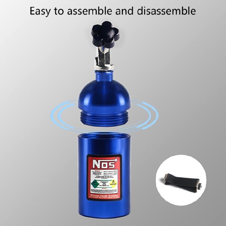 Unique Nitrogen Tank Shape Air FreshenerCar Vent Clip Accessory Car Inspired Air Vent Perfume Dispenser for Automotives