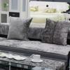 Modern Sofa Cushion Solid Color Sofa Covers for Living Room Suede Fabric Couch Cover Thicken Plush Soft and Anti-slip Sofa Cover