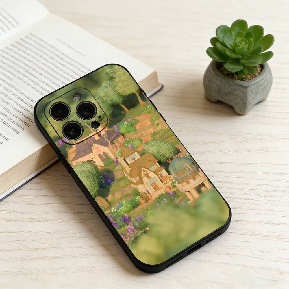 

Game Tiny Glade Phone Case For iPhone 17,16,15,14,13,12,11 Plus,Pro Max,XS,Soft Silicone Black Cover iPhone12