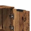 Sideboards 2 Pcs Vintage Wood Look 30 X 30 X 70 Cm Engineered Wood