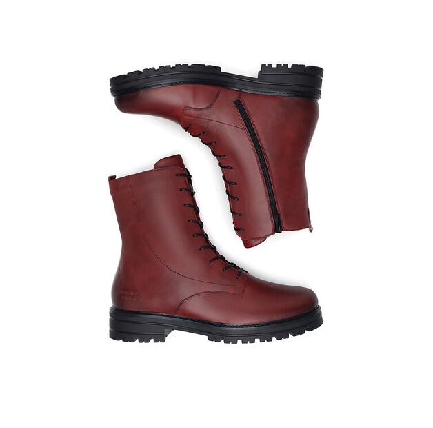 Remonte D2278-36 Red Ankle Boots