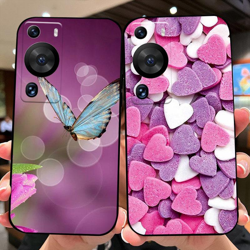 For Huawei P60 Pro Coque Case P 60 Color Printing Soft Silicone TPU Phone Cover For Huawei P60 Art 4G Shockproof Bumper Fundas