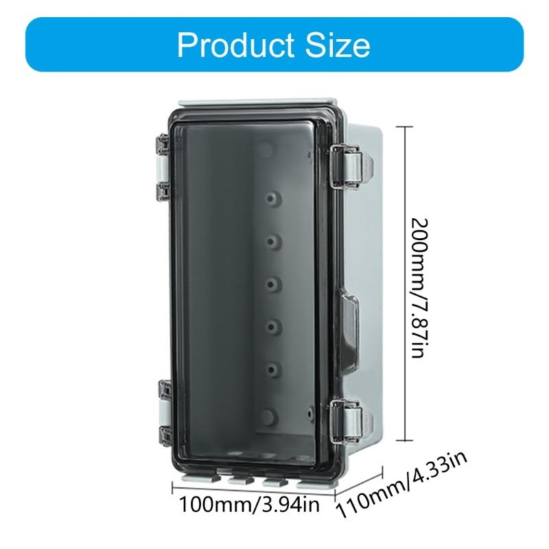 Practical Industrial Waterproof Electrical Box With Lock And Wall Mounted Set Accessory for Outdoor Applications