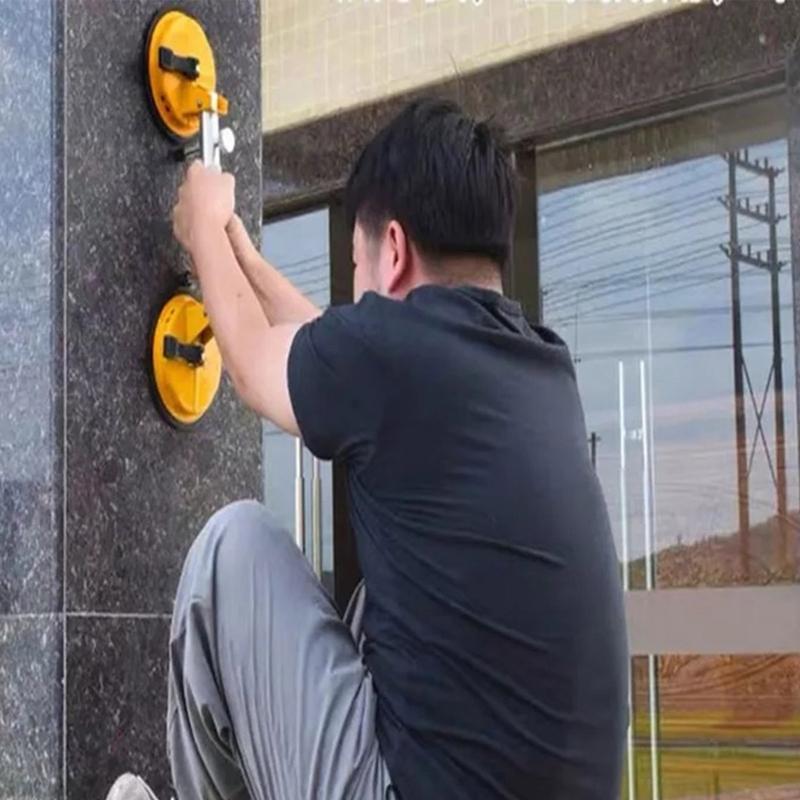 Ergonomic Suction Tile Levelers Iron Construction Optimizes Efficiency In Stone Surfaces Installation Work