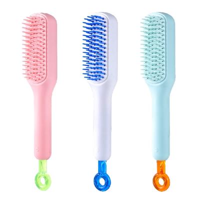 Retractable Pet Brush Soft Pet Hair Remover Brush for Small Dog and Cats Gentle Grooming Tool for Efficient Hair Remval