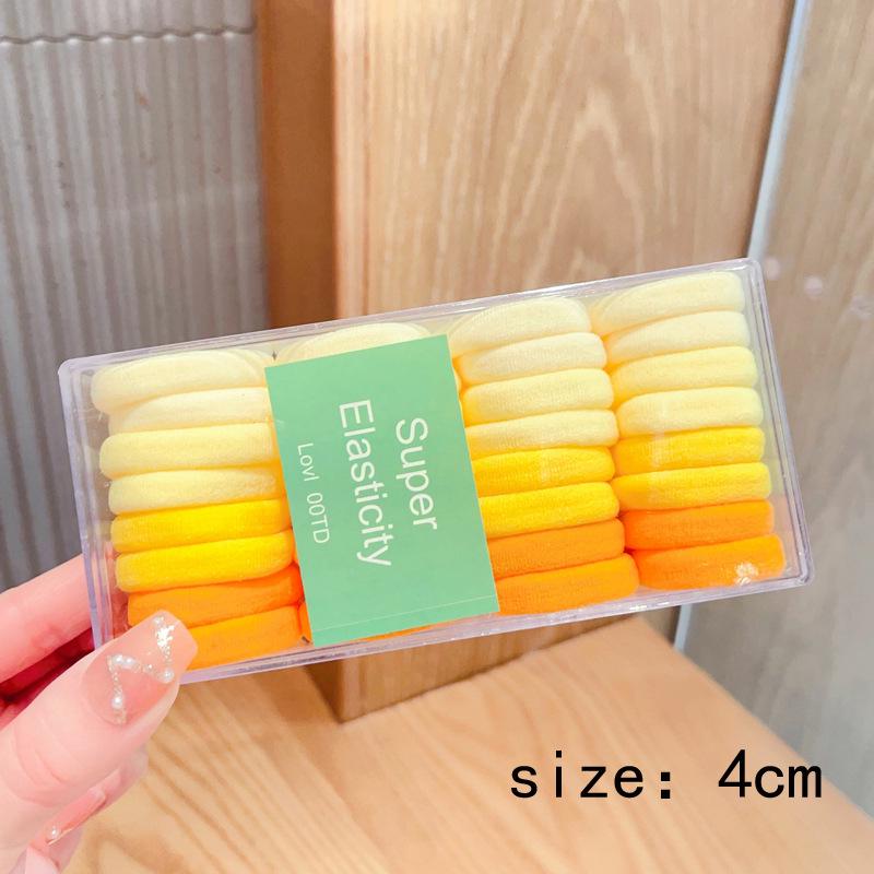Children's Seamless High-Elasticity Hair Ties - No Damage Rubber Bands for Girls