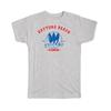 Gift T-Shirt : Daytona Beach USA Surfer Tropical Souvenir Travel
