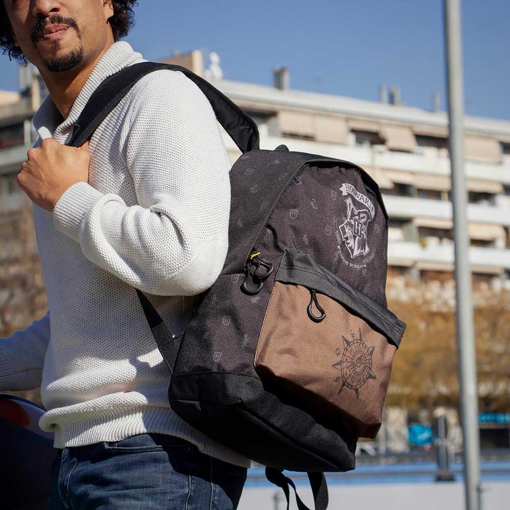 Two-Compartment School Backpack Harry Potter Hogward Collage