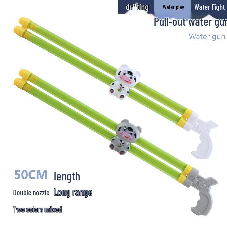 Multi-Hole Water Cannon Toy for Beach Play