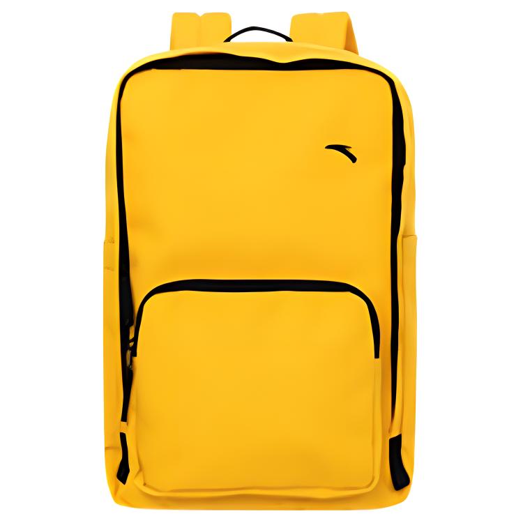 New Anta Variety Training Collection Fabric Travel Bag, Laptop Bag, Backpack Regular Unisex Yellow 192227160-2