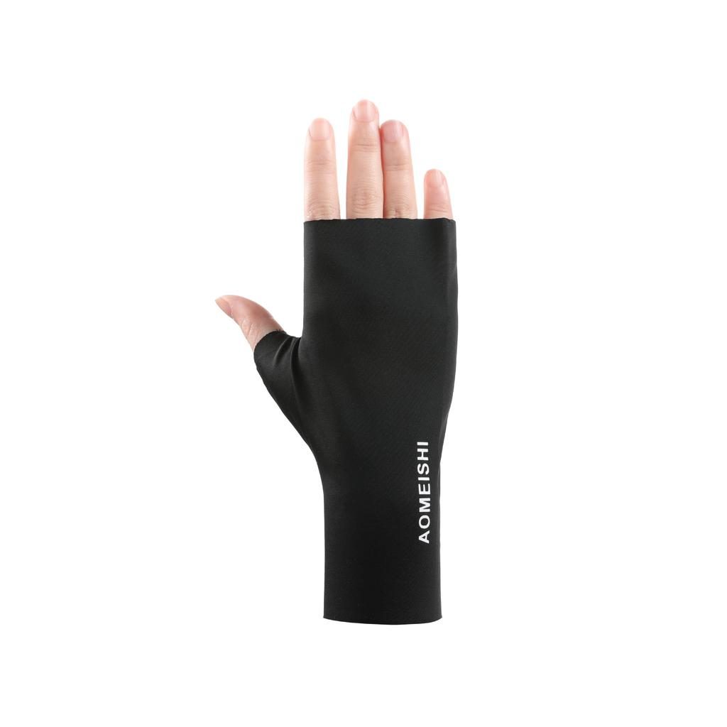 New Sun Protection Gloves for Women Thin UV Proof and Non slip Breathable Ice Silk Cool Driving Tram Ride