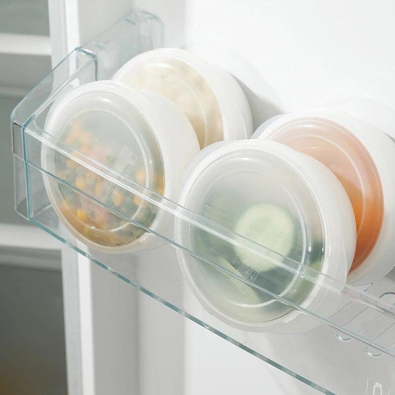 EW Microwave Lunch Box Portable Removable Draining Refrigerator Fresh Box Compact Work People Carry Lunch Box
