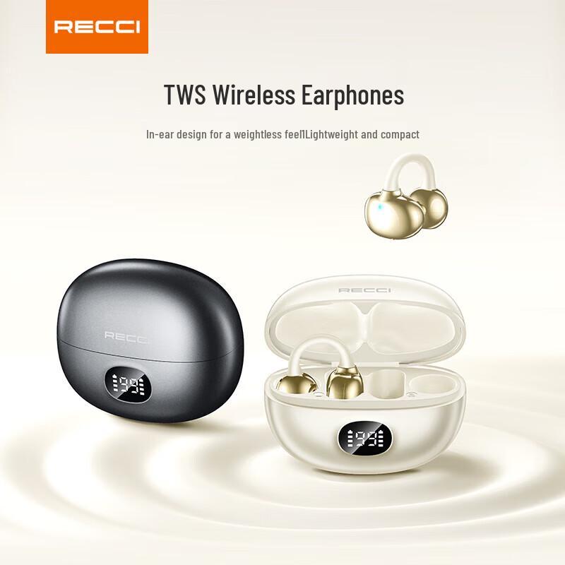 

Recci REP-W101 Clip-On Wireless Earbuds