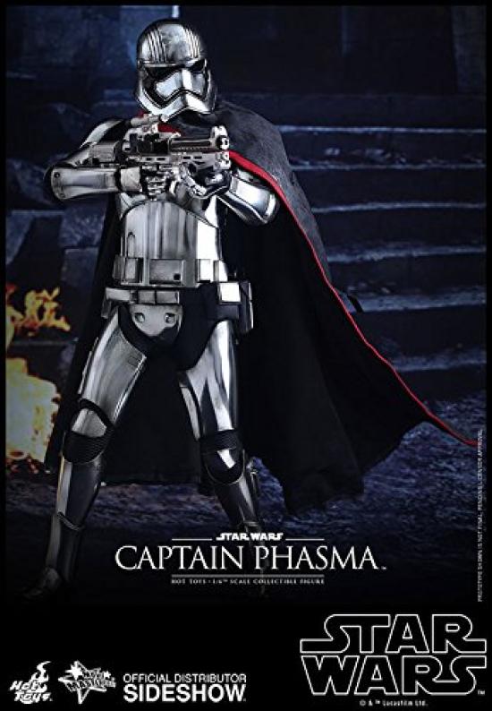 Movie Masterpiece Star The Force Awakens Captain Phasma Scale Plastic Painted Movable Figure Wars 1/6