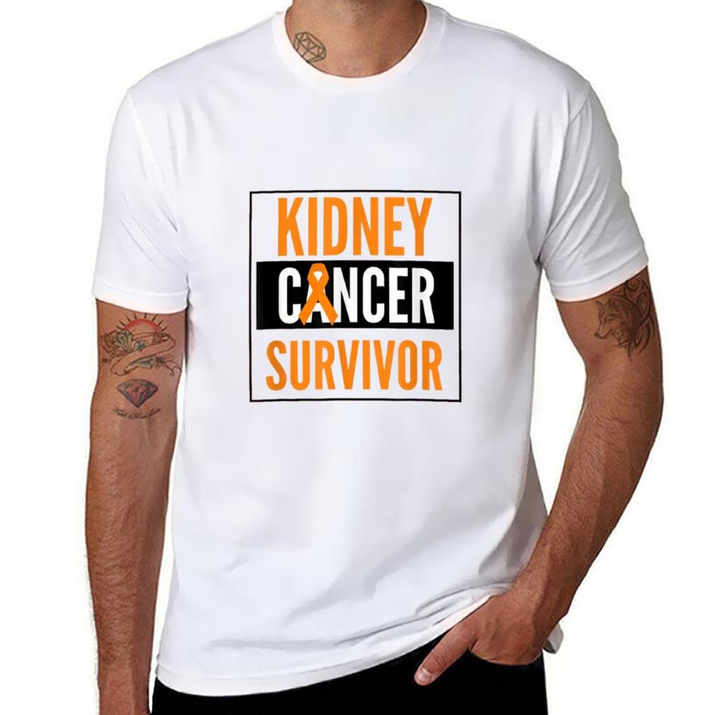 Kidney Cancer Survivor Tshirt T Shirts Cotton 100 Tshirt