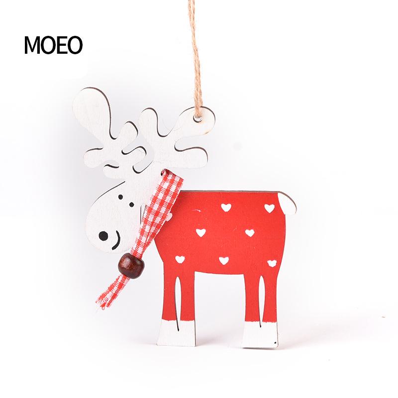 

Creative Wooden Reindeer Christmas Tree Decoration