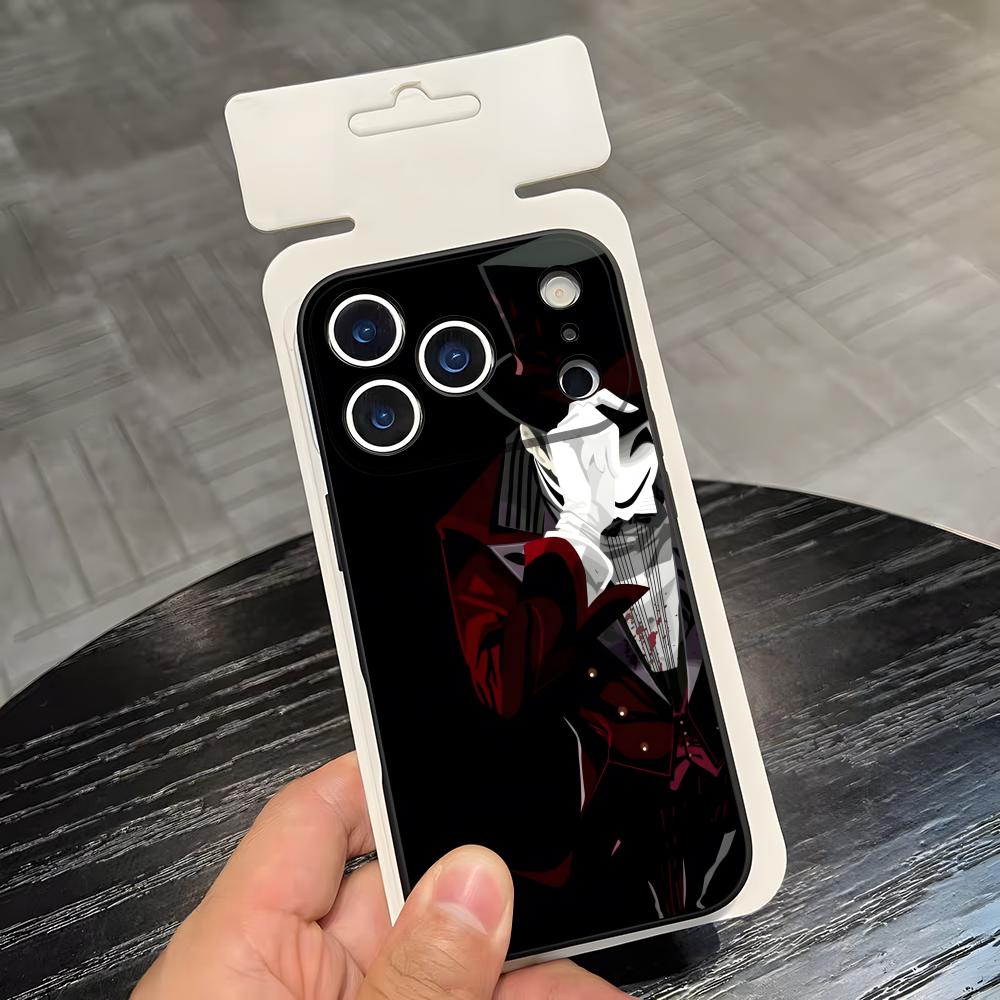 

Devil In A Suit Phone Case For IPhone 17 Air 16 E Pro Max 15 14 13 Mini 12 Pro 11 Max Plus Black Soft Shell iPhone 16 Pro