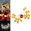 Exquisite Ramadan Eid Mubarak Lantern Led Fairy String Light Hanging Decoration