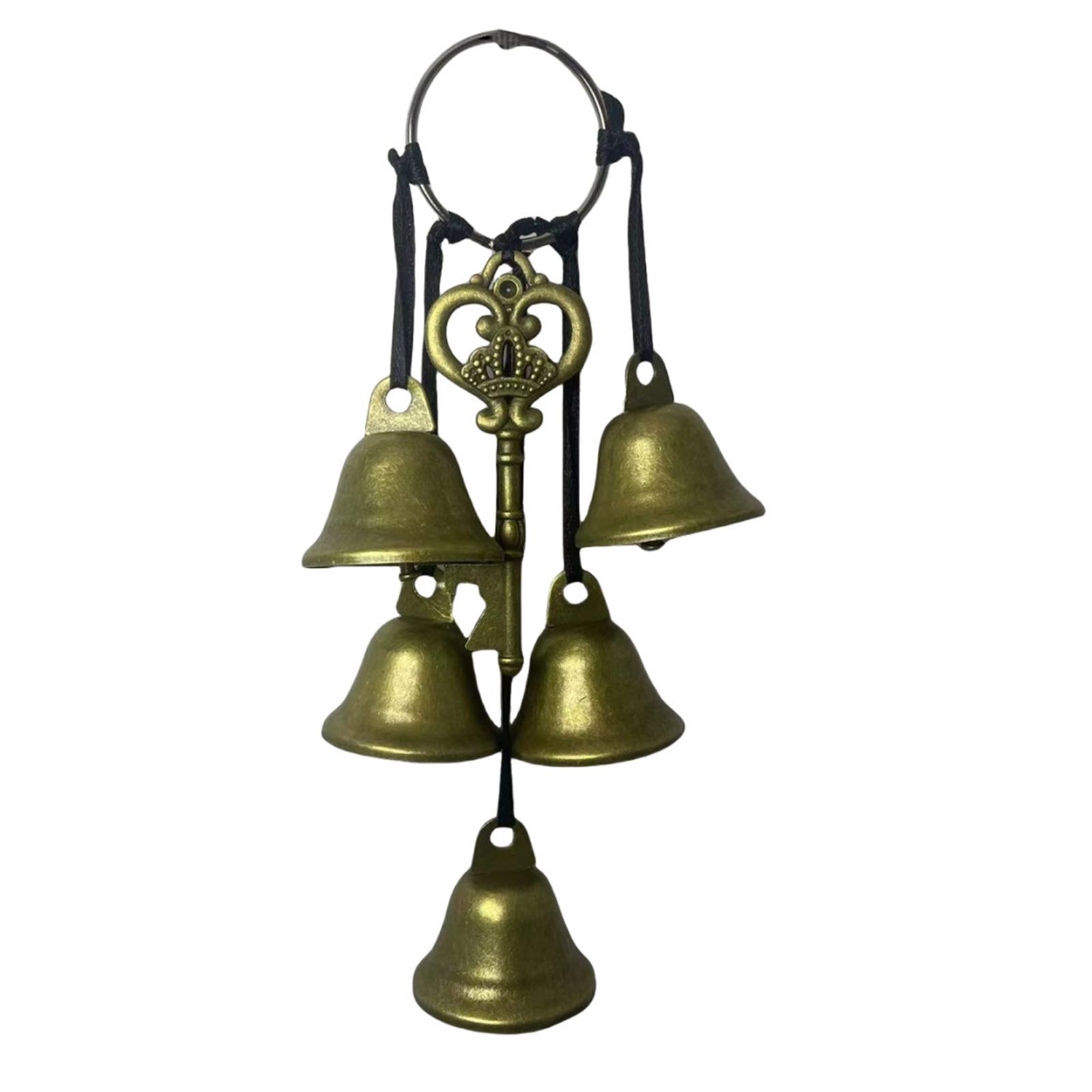 

Хэллоуин Ведьма Колокольчик Ветра Брелок Шарм Мистический Звук Дизайн Погодоустойчивое Украшение Для Уличной Хэллоуин Вечеринки A