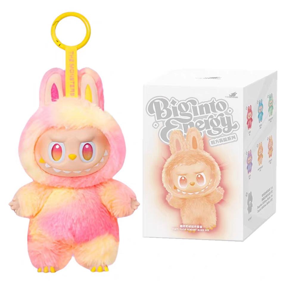 Emalje Monster Labubu V1 V2 V3 Blindboks Bestselgende Anime Karakterserie Energi Serie PVC Anheng Dukke Modell Leke Søt Nøkkelring Leke Bursdagsgave