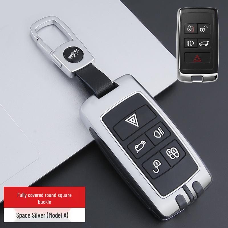 Jaguar Key Case for 2022 Model: XEL, XFL, FPace, XF, XJL - High-End Metal Full Wrap Shell