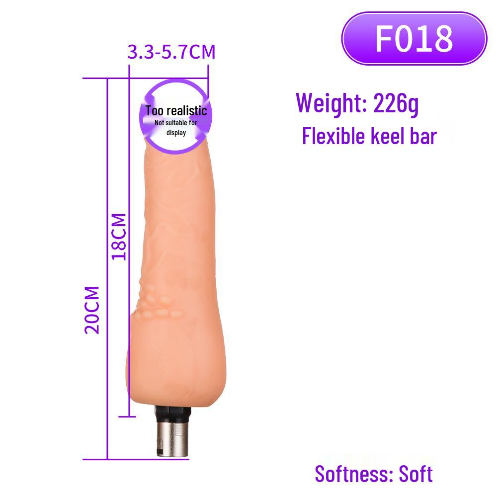 Three-hole Realistic Dragon Bone Adult Sex Toy Accessory