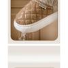 New Women's Thick-soled Anti-slip Cotton Shoes with Fleece Heels for Home Use
