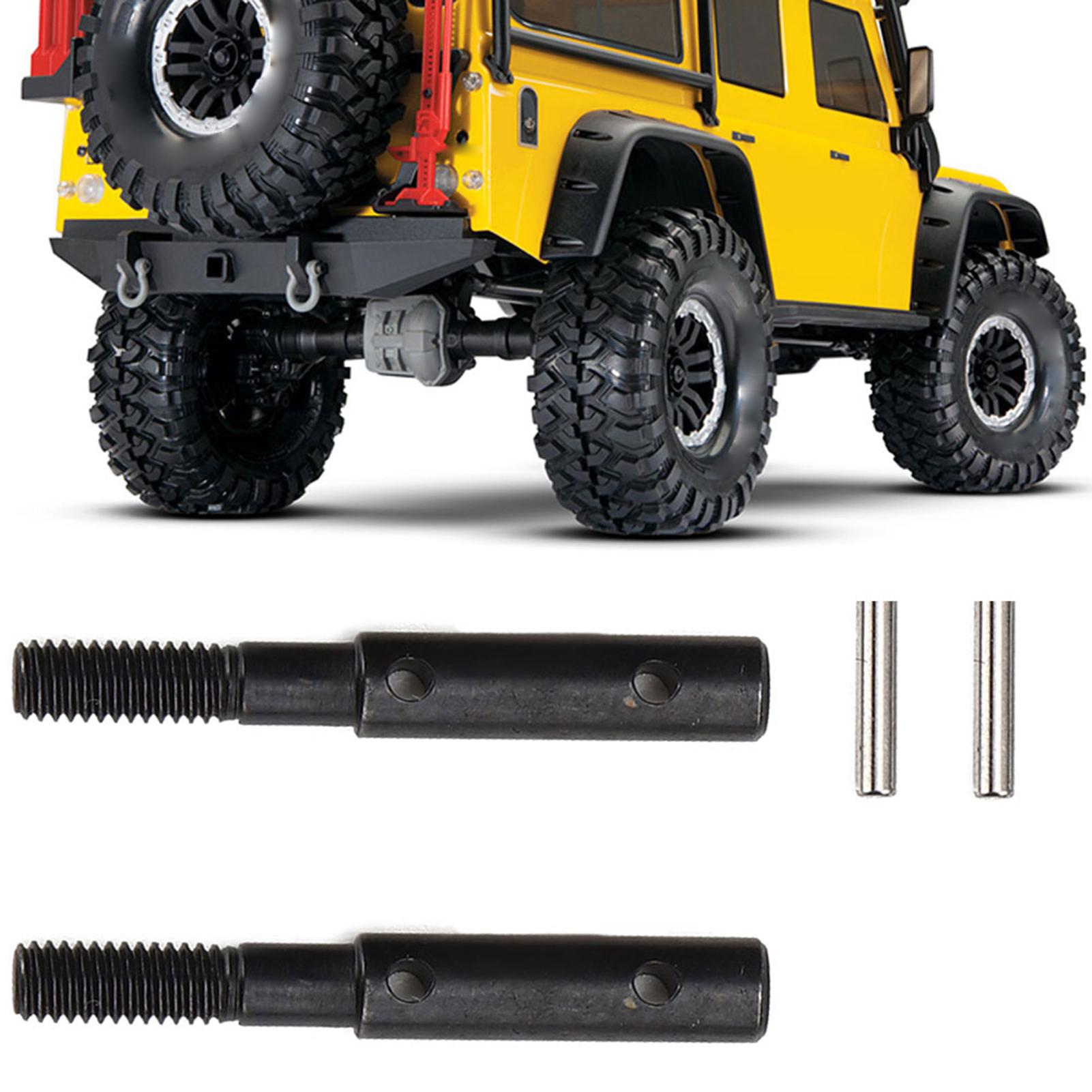 

2pcs Front Rear Portal Stub Axle Shaft Fit for Axial Capra SCX10 III AX103007 1/10 RC Crawler Car