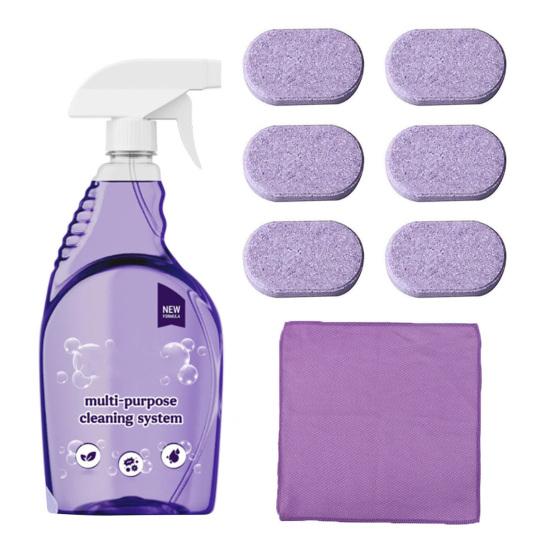 

6/12 шт./набор пенного очистителя, натуральный растительный концентрат, мощный пятновыводитель, универсальное решение для уборки дома 6pcs B