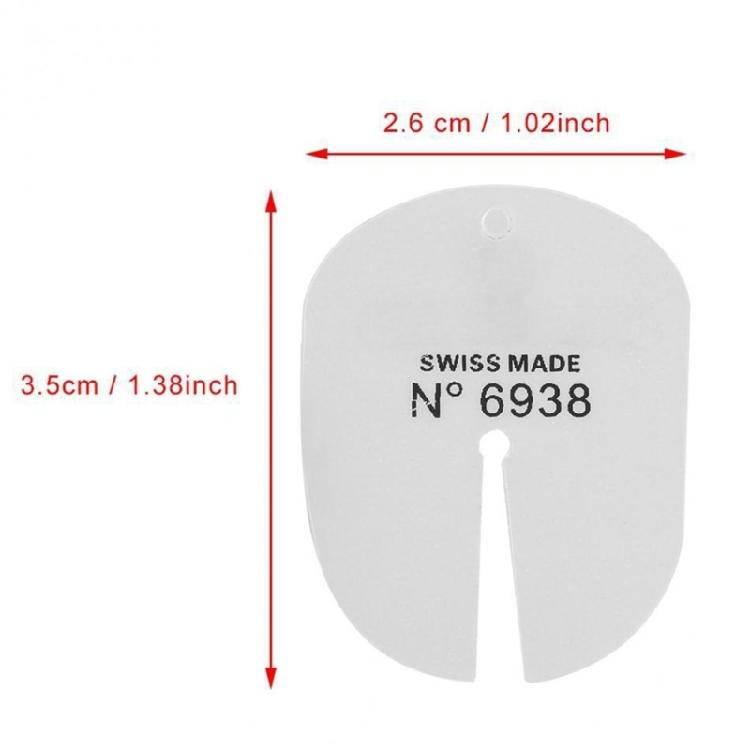 5Pieces Plastic Watch Repair Shims Set Protects Movements During Disassembly Dial Protections Scratchproof Watch Kits