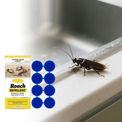Cockroach Patches Can Quickly Reduce Indoor Cockroach Nests. Household Cockroach Control And Kitchen Cockroach Patches.