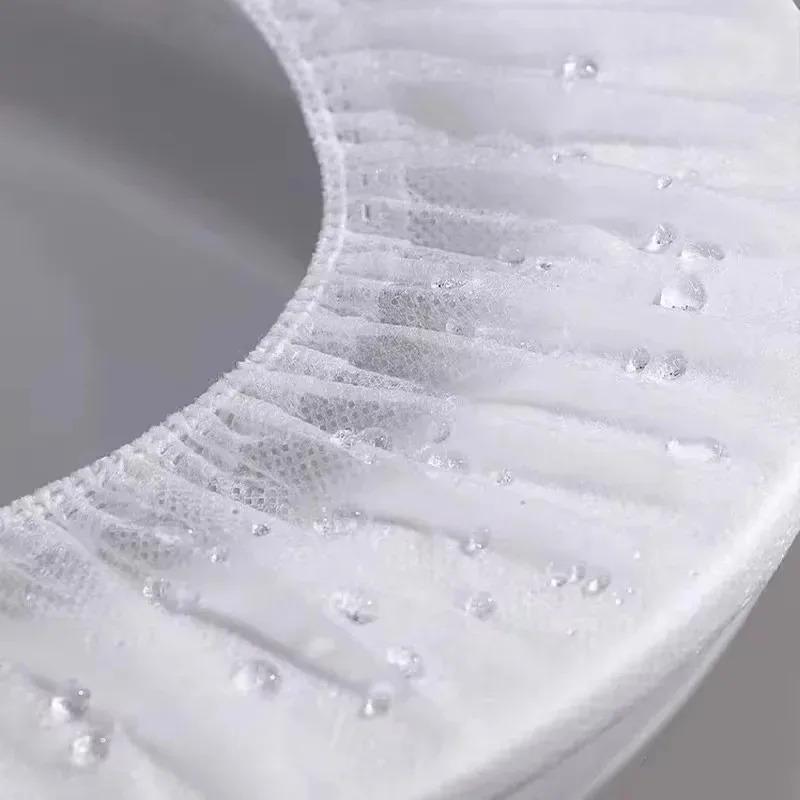50/20/10pcs Portable Disposable Toilet Seat Cover Waterproof Non-woven Protective Cover Seat Cushion Travel Camp Hotel Bathroom