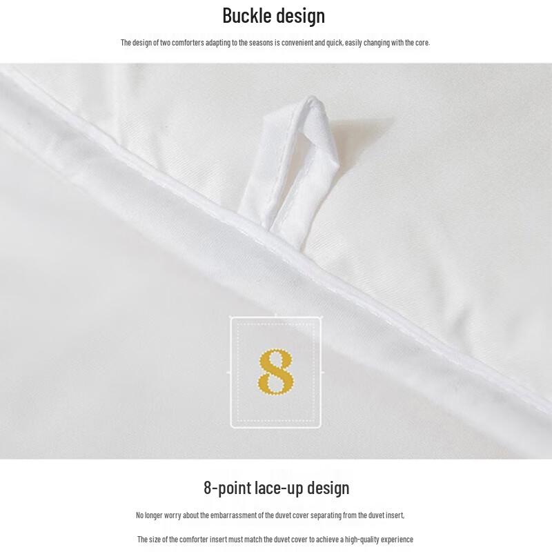 LUOLAI Silk Wool Antibacterial Four Seasons Mother-Child Quilt