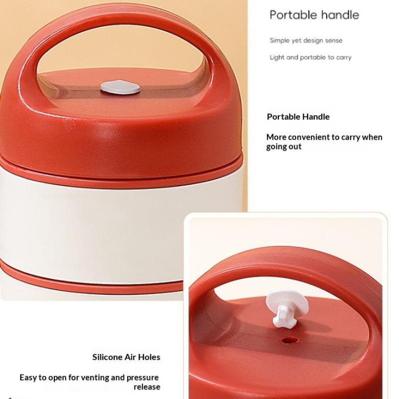 460Ml Thermal Lunch Box 304 Stainless Steel Leak-Proof Food Portable Thermal Jar Insulated Soup Cup Bento Thermos Containers