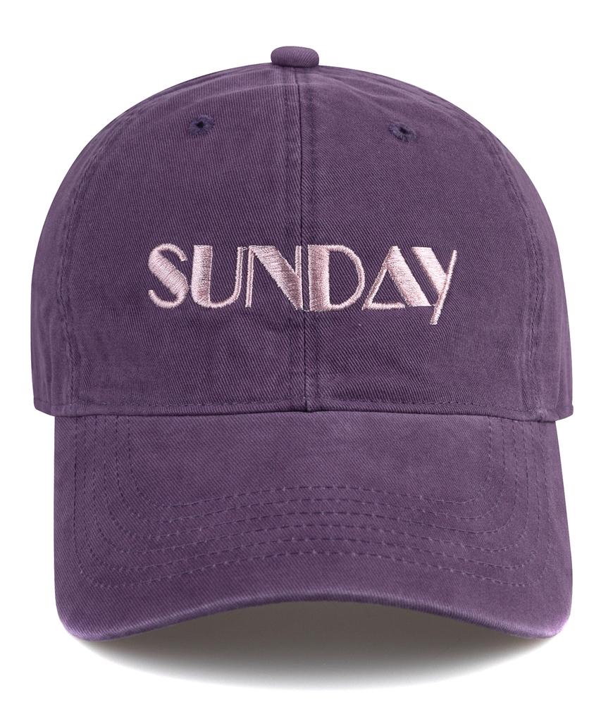 Wig Sunday Cation Ball Cap - Purple