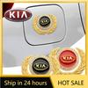 2026 Hot Car Sticker Car Metal Logo Side Body Fender Emblem Sticker Trunk Badge for KIA Ceed Sportage Rio 3 Proceed K5 Sedona Fo