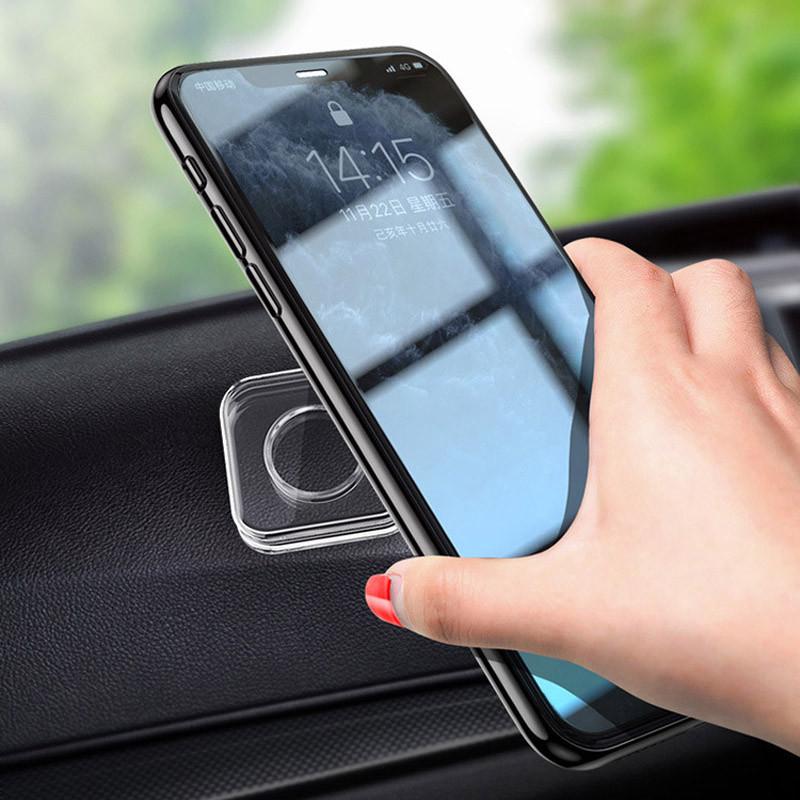 Washable Phone Sticker Compact Car Dashboard GPS Mount Nano Adhesive Holder