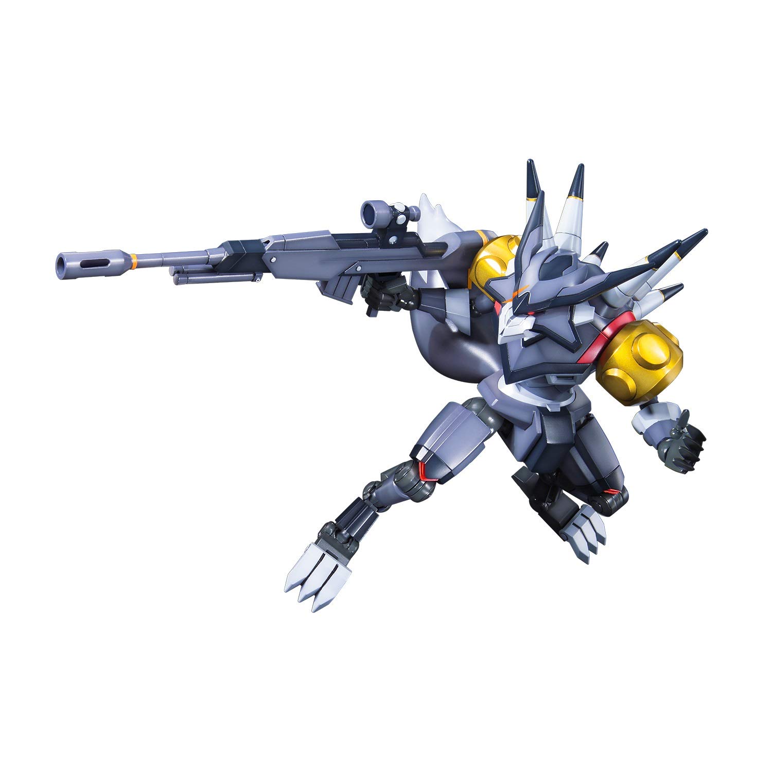 

Пластиковая модель LBX Danball Senki Hunter в масштабе 1/1 с цветовой кодировкой