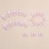 Short Ballerina False Nails Lovely Stars Nail Tips New Press On Nails  DIY