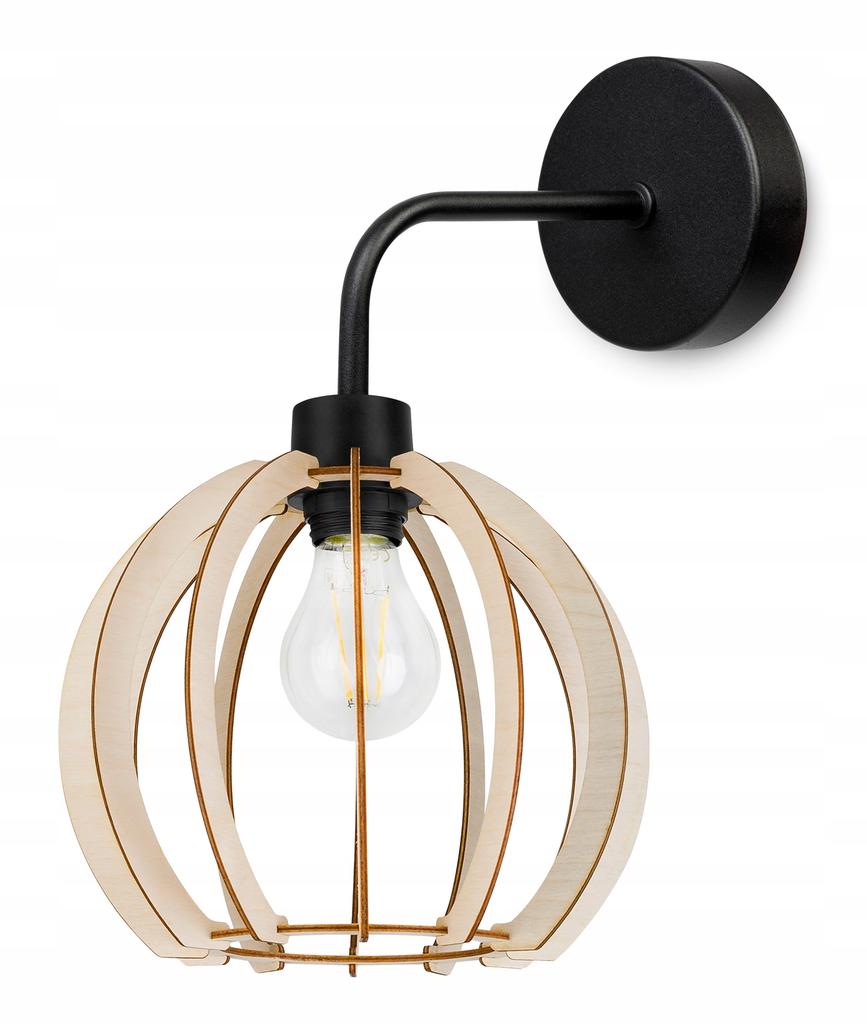 Wall Lamp, Square Lamp, Ceiling Lamp, Wooden Lampshade, Led