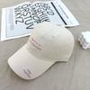 New Ins Style Baseball Cap Female Simple Letters Versatile Face Small Soft Top Sunshade Cap Male