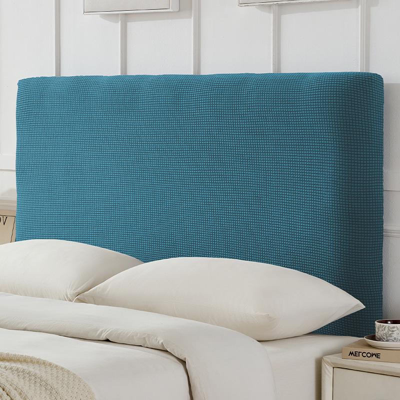 Jacquard Headboard Cover: Thickened, Dustproof, Non-slip, Wear-resistant, Elastic Slipcover & Backrest Protector
