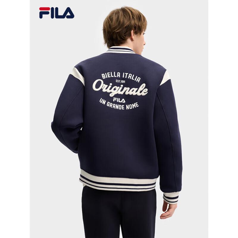 FILA Men's 2025 Spring Casual Baseball Jacket