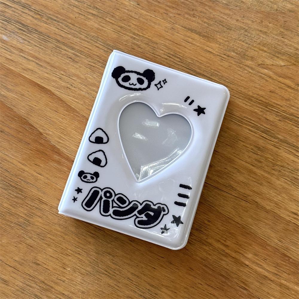 

Korean Style Card Album PVC Postcard Book Cute Idol Card Collect Book 02