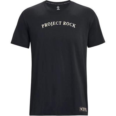 Johnson Series Trainings-T-Shirt mit Buchstabenprint Herren Tops Schwarz 1379749-001