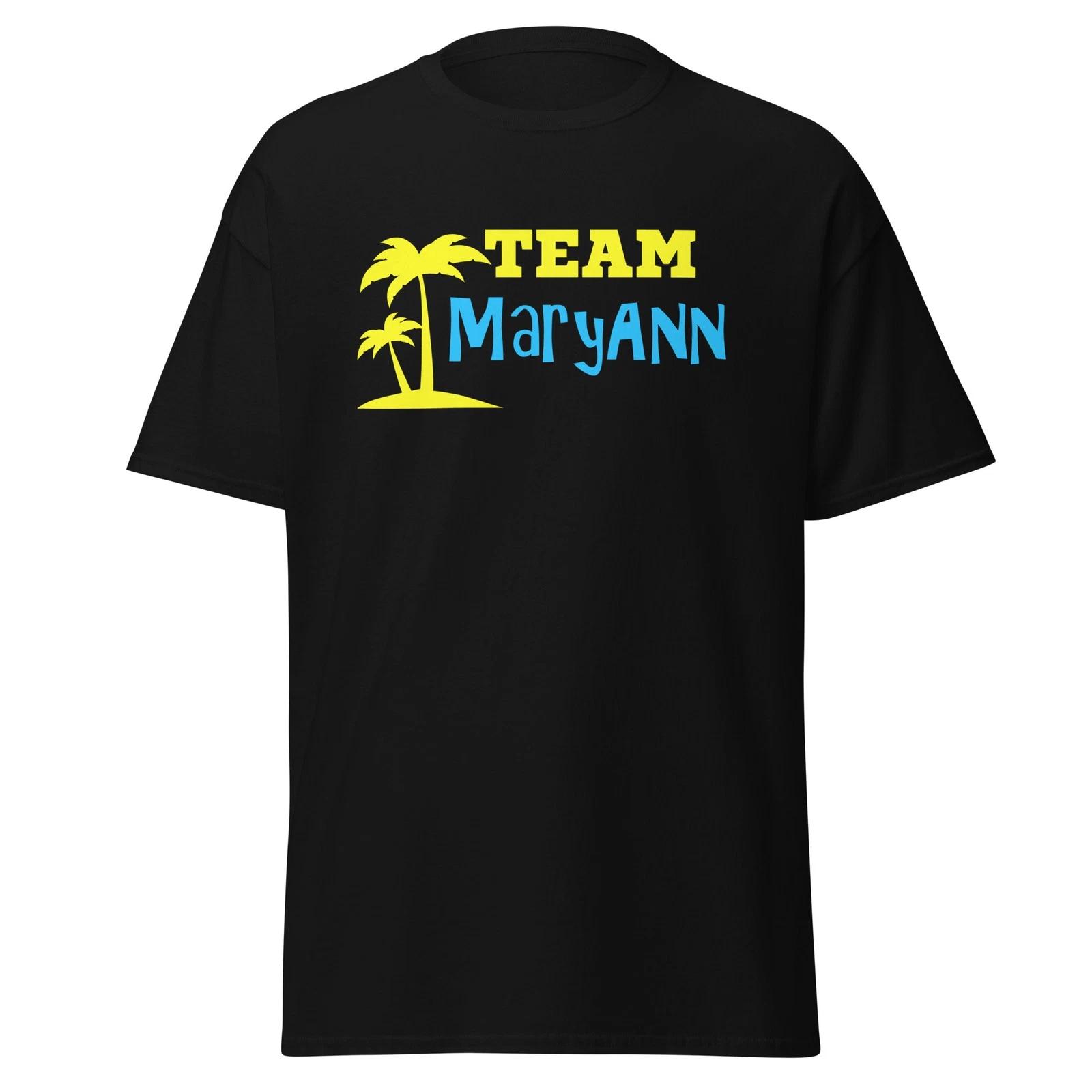Team Mary Ann - Funny Gilligan s Island TV Show Quote Shirt, Unisex XL