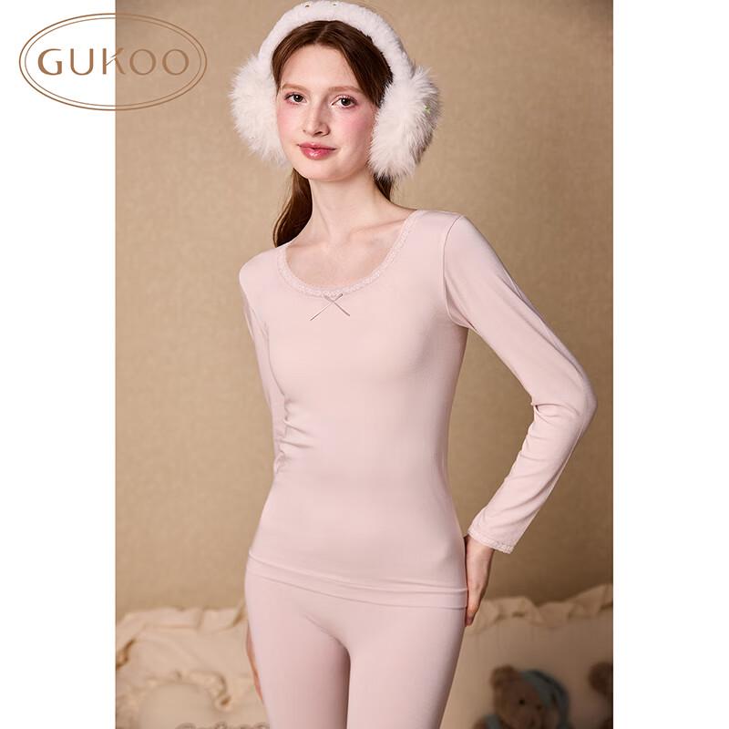 Бесшовный термокомплект женского нижнего белья Gukoo One Size
